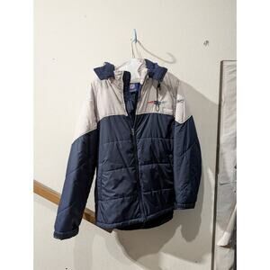 Vintage 2000s New England Patriots Reebok NFL On Field Nylon Jacket Mens L